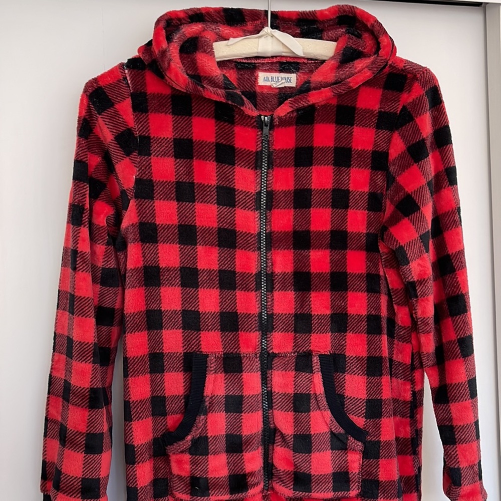 HOODED FLEECE JUMPSUIT